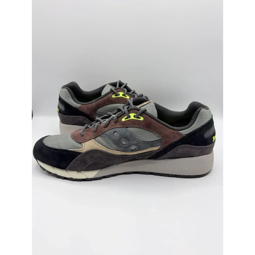 Saucony Shadow 6000 Cordura Brown Agave Grey Men's Sneakers S70839-2 RARE Sz 12